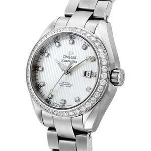 ROOK JAPAN:OMEGA SEAMASTER CO-AXIAL CHRONOMETER 34MM WOMEN WATCH 231.15.34.20.55.001,Luxury Watch,Omega