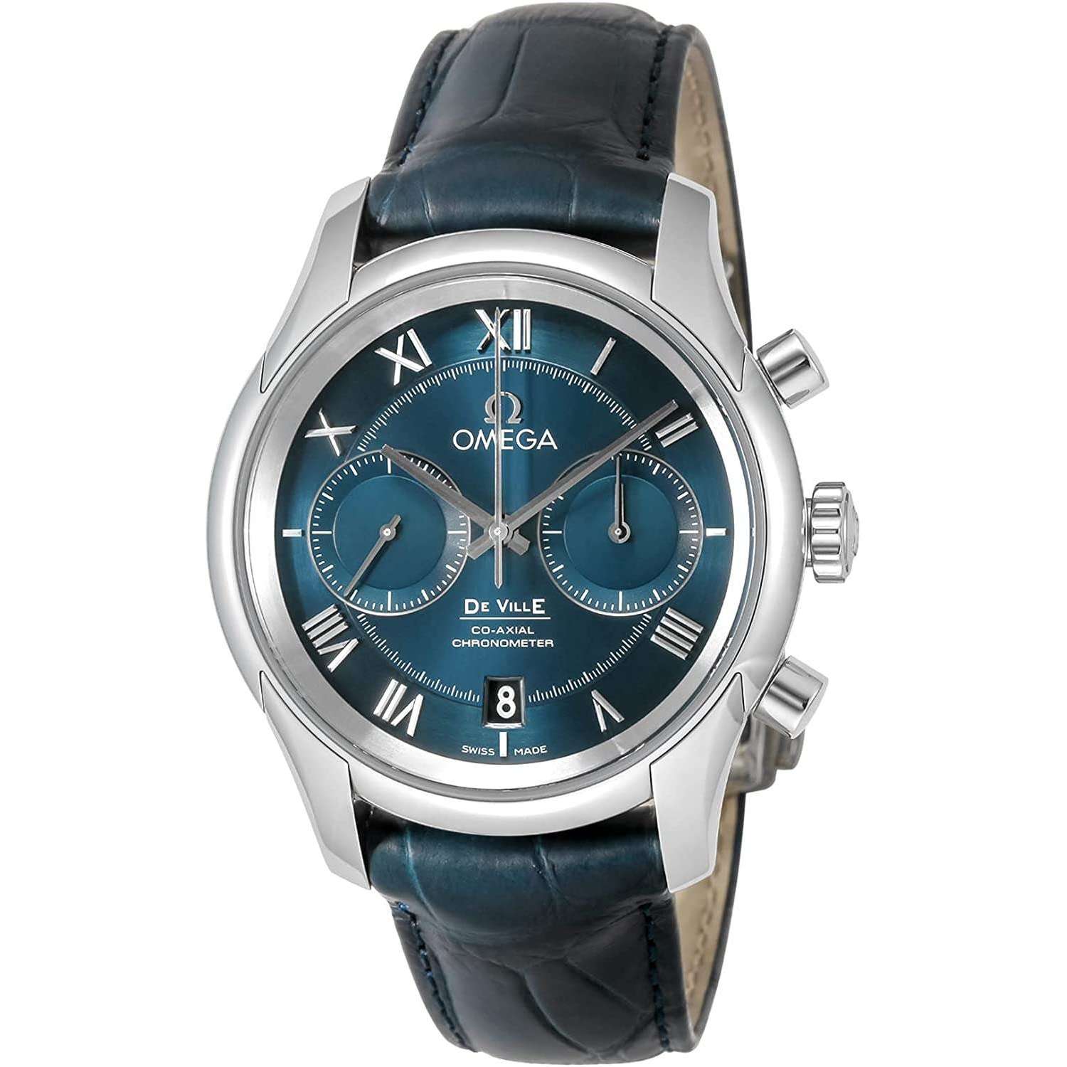 ROOK JAPAN:OMEGA DE VILLE CO-AXIAL CHRONOMETER 42 MM MEN WATCH 431.13.42.51.03.001,Luxury Watch,Omega