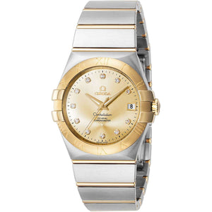 OMEGA CONSTELLATION CO-AXIAL CHRONOMETER 35 MM WOMEN WATCH 123.20.35.20.58.001 - ROOK JAPAN