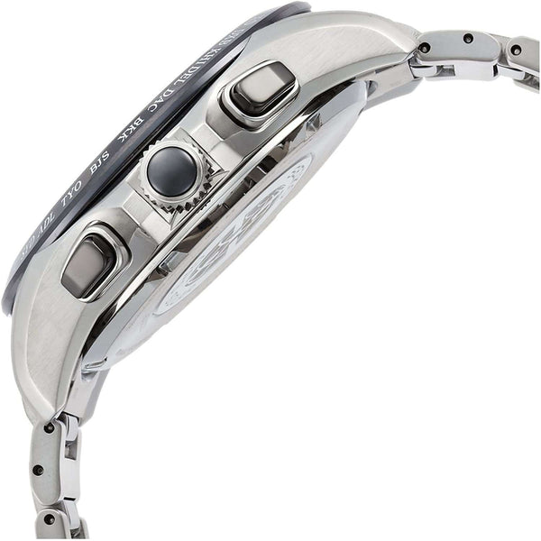 ROOK JAPAN - SEIKO ASTRON GPS SOLAR DUAL TIME SILVER 