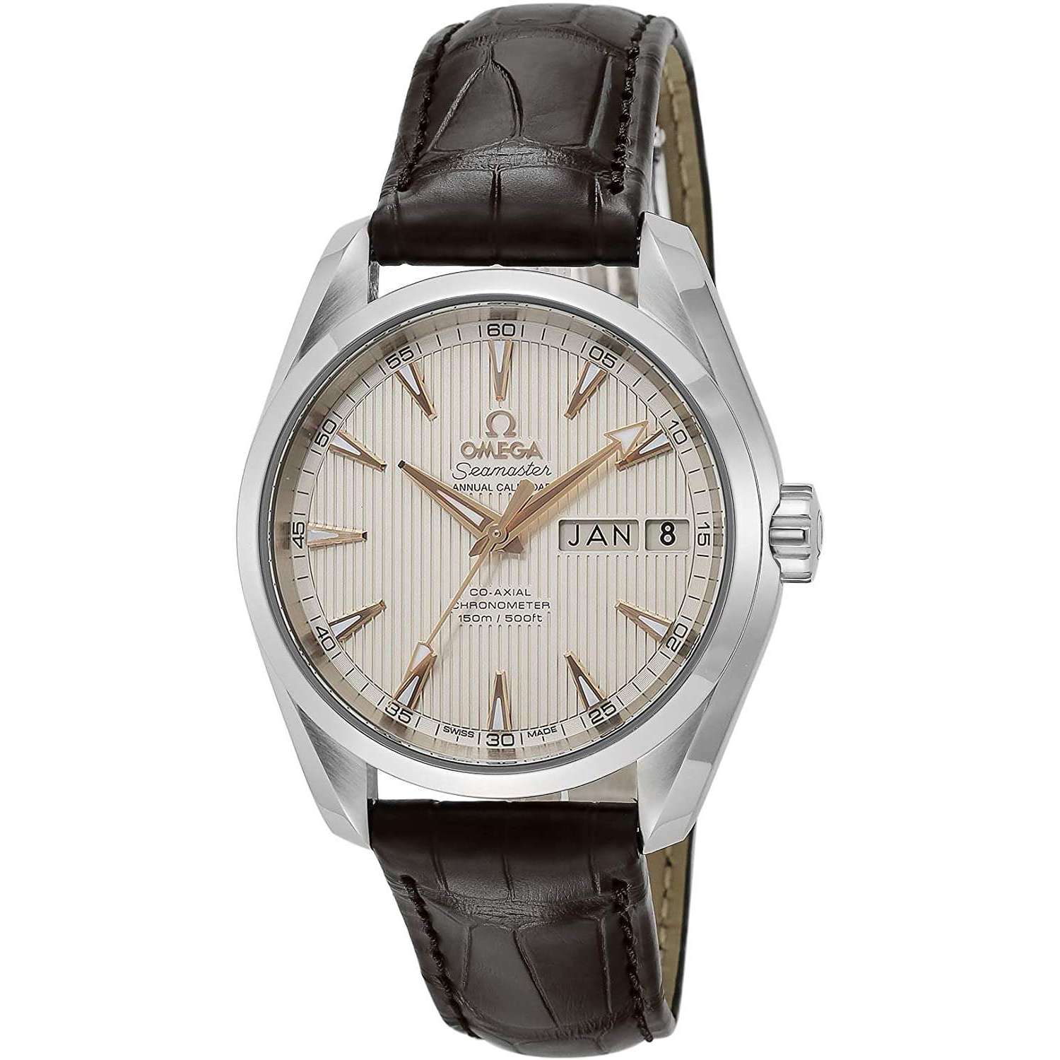 ROOK JAPAN:OMEGA SEAMASTER ANNUAL CALENDAR CO-AXIAL CHRONOMETER 39 MM MEN WATCH 231.13.39.22.02.001,Luxury Watch,Omega