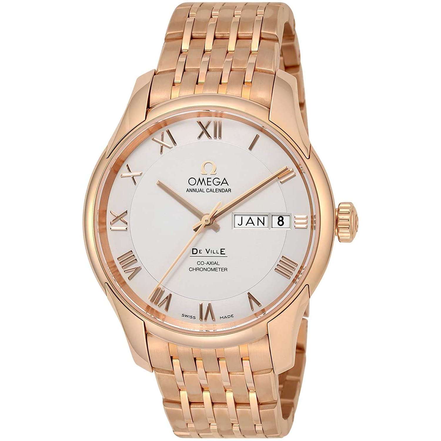 OMEGA DE VILLE ANNUAL CALENDAR CO-AXIAL CHRONOMETER 41 MM MEN