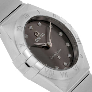 ROOK JAPAN:OMEGA CONSTELLATION QUARTZ 24 MM WOMEN WATCH 131.10.25.60.56.001,Luxury Watch,Omega