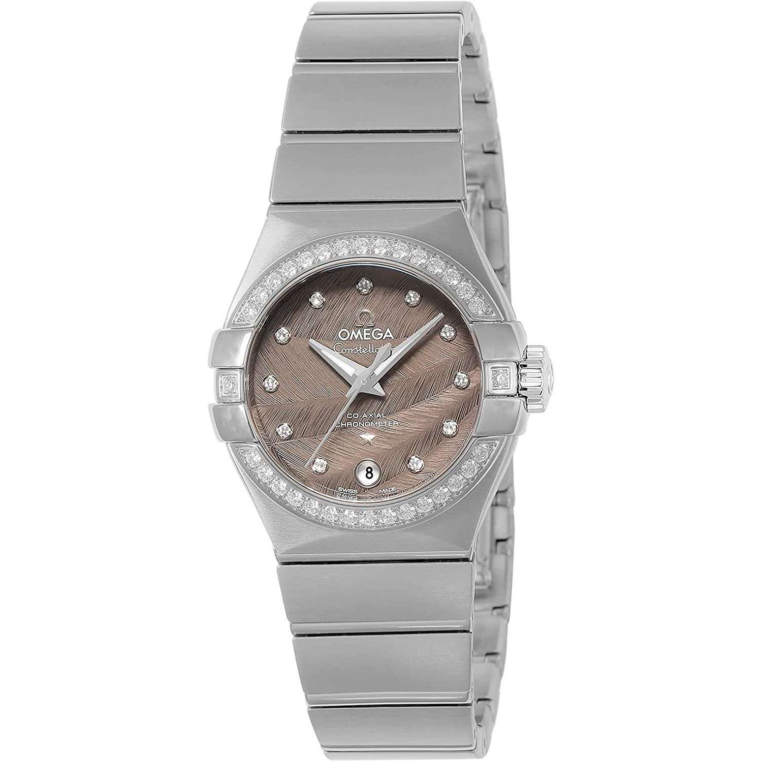 ROOK JAPAN:OMEGA CONSTELLATION CO-AXIAL CHRONOMETER 27 MM WOMEN WATCH 123.15.27.20.56.001,Luxury Watch,Omega
