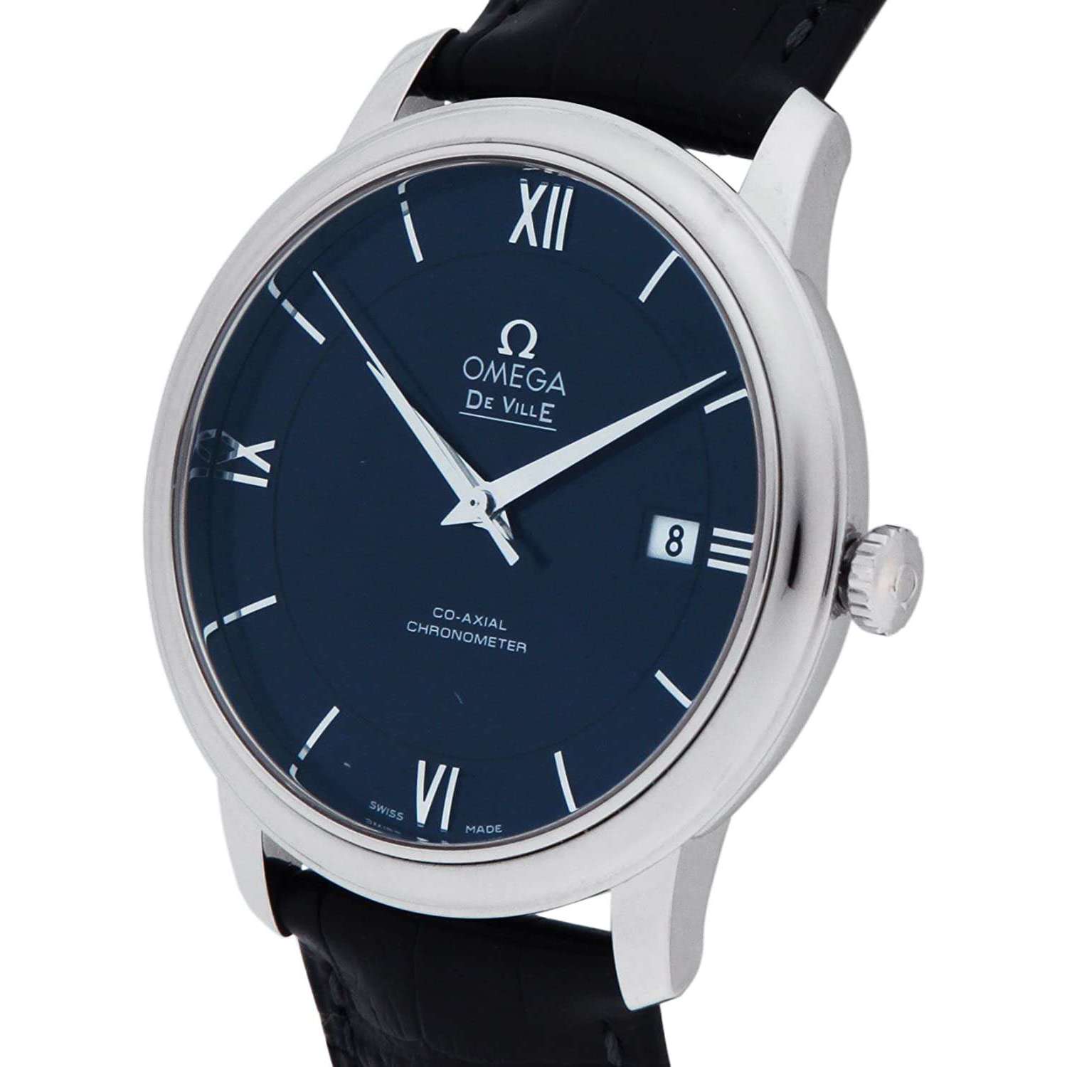 ROOK JAPAN:OMEGA DE VILLE CO‑AXIAL CHRONOMETER 39.5 MM MEN WATCH 424.13.40.20.03.001,Luxury Watch,Omega