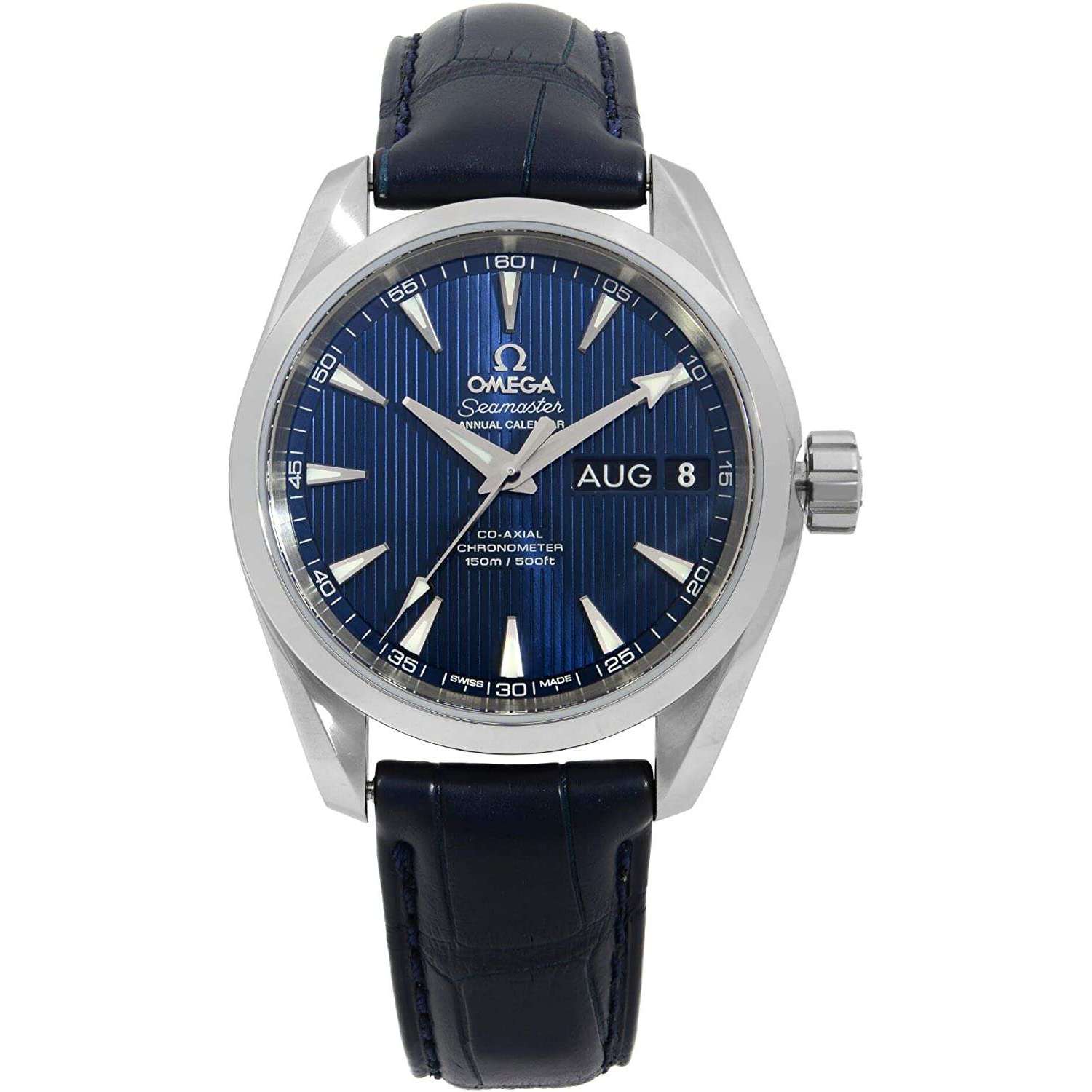 ROOK JAPAN:OMEGA SEAMASTER ANNUAL CALENDAR CO-AXIAL CHRONOMETER 43 MM MEN WATCH 231.13.43.22.03.002,Luxury Watch,Omega