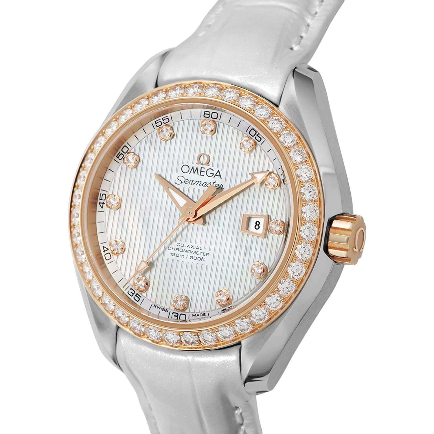 ROOK JAPAN:OMEGA SEAMASTER CO-AXIAL CHRONOMETER 34 MM WOMEN WATCH 231.28.34.20.55.002,Luxury Watch,Omega