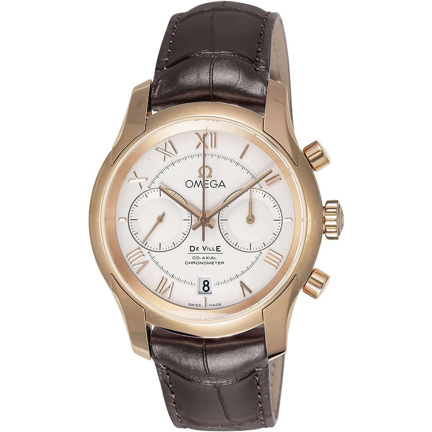 ROOK JAPAN:OMEGA DE VILLE CO-AXIAL CHRONOMETER 42 MM MEN WATCH 431.53.42.51.02.001,Luxury Watch,Omega