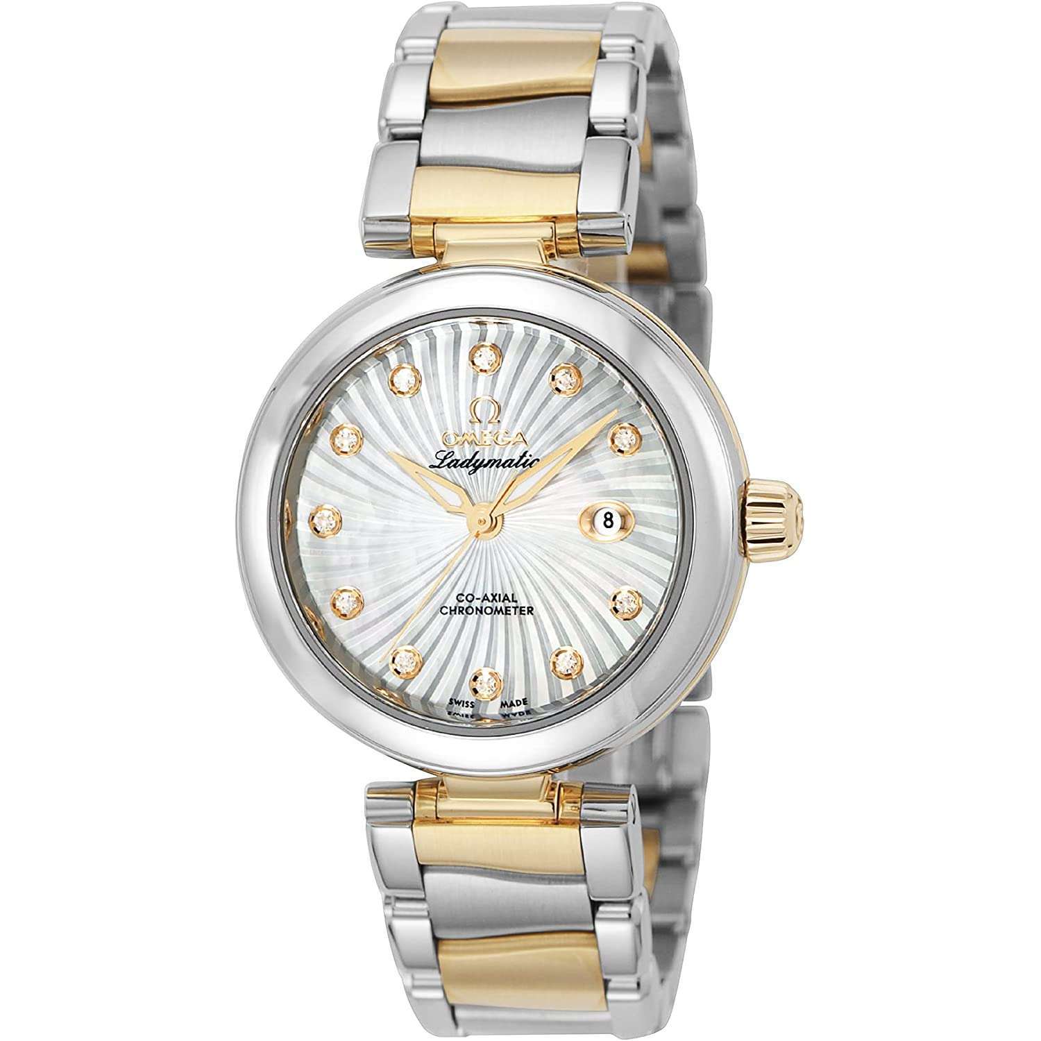 OMEGA DE VILLE LADYMATIC CO-AXIAL CHRONOMETER 34 MM WOMEN WATCH 