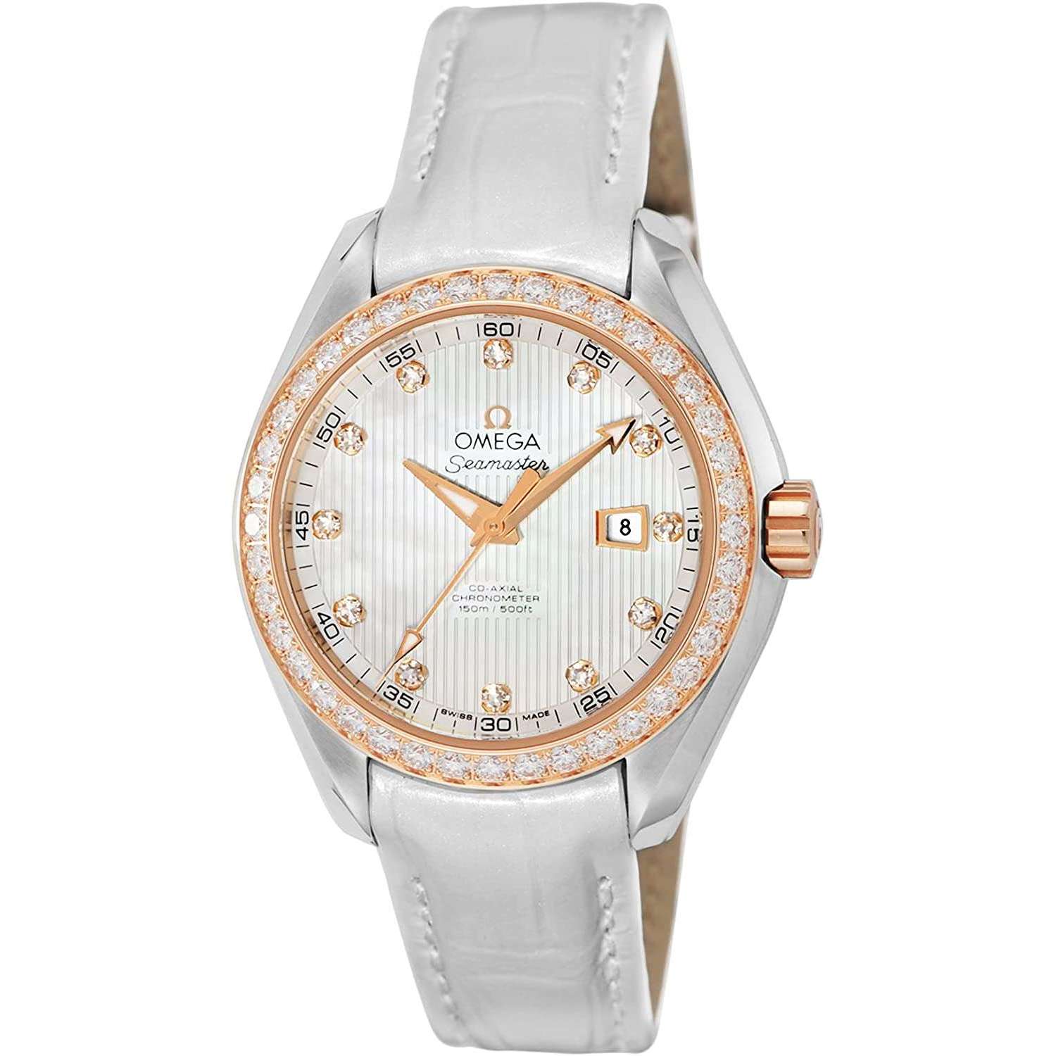 ROOK JAPAN:OMEGA SEAMASTER CO-AXIAL CHRONOMETER 34 MM WOMEN WATCH 231.28.34.20.55.002,Luxury Watch,Omega