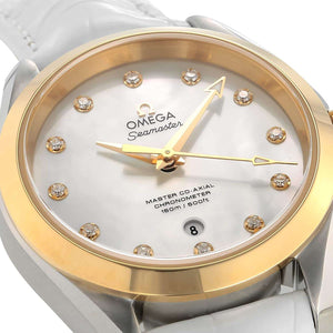 OMEGA SEAMASTER MASTER CO-AXIAL CHRONOMETER 34 MM WOMEN WATCH 231.23.34.20.55.002 - ROOK JAPAN