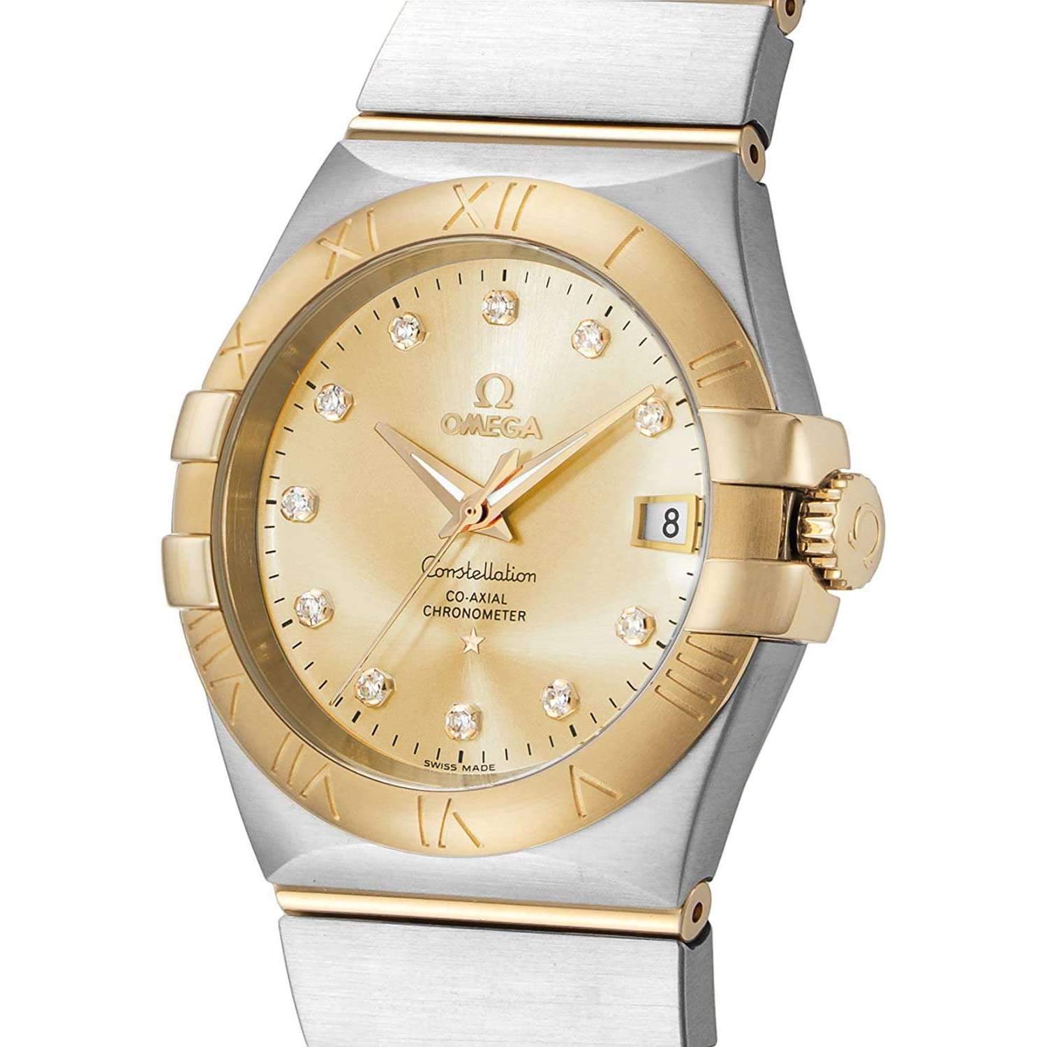 OMEGA CONSTELLATION CO-AXIAL CHRONOMETER 35 MM WOMEN WATCH 123.20.35.20.58.001 - ROOK JAPAN