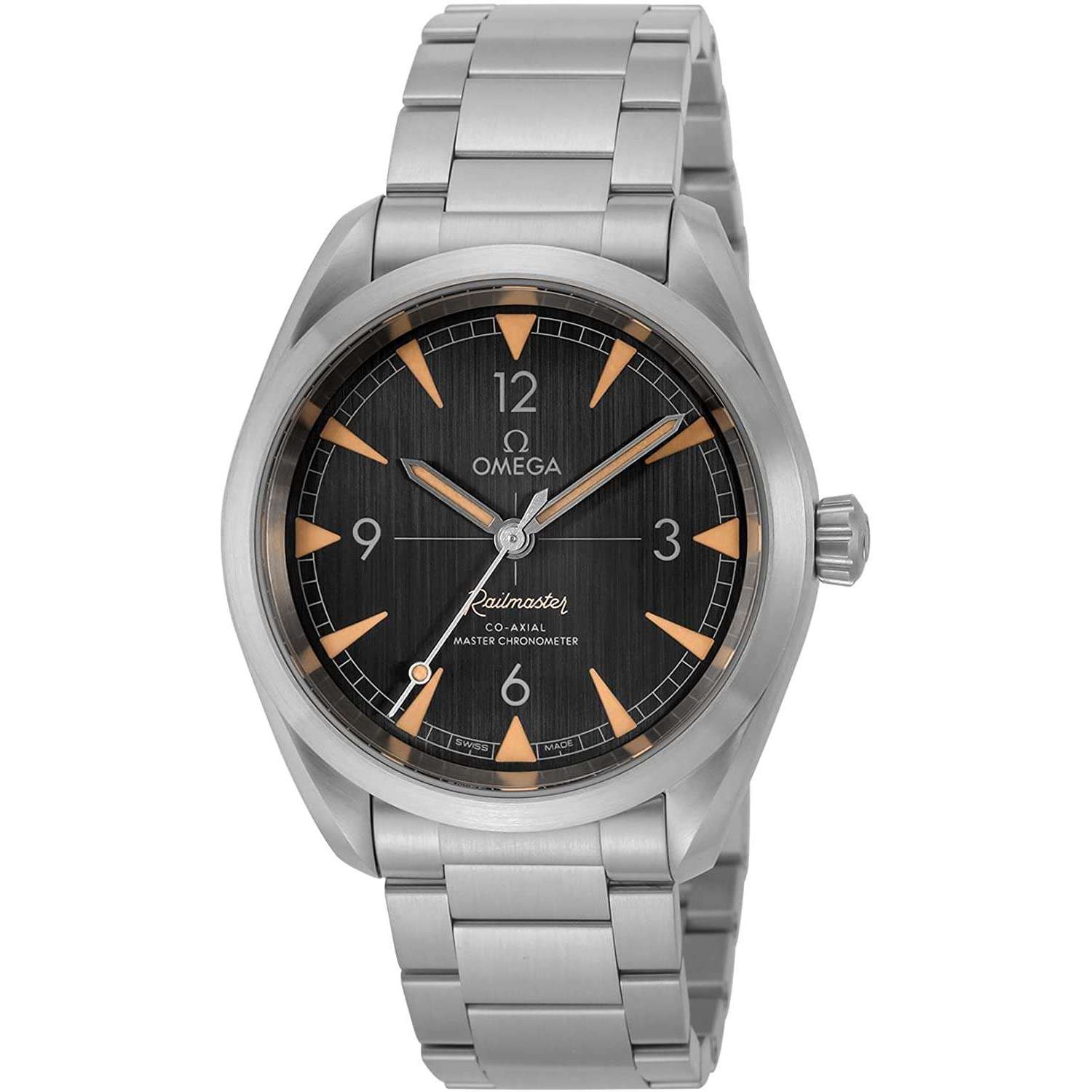 ROOK JAPAN:OMEGA SEAMASTER RAILMASTER CO-AXIAL CHRONOMETER 40 MM MEN WATCH 220.10.40.20.01.001,Luxury Watch,Omega