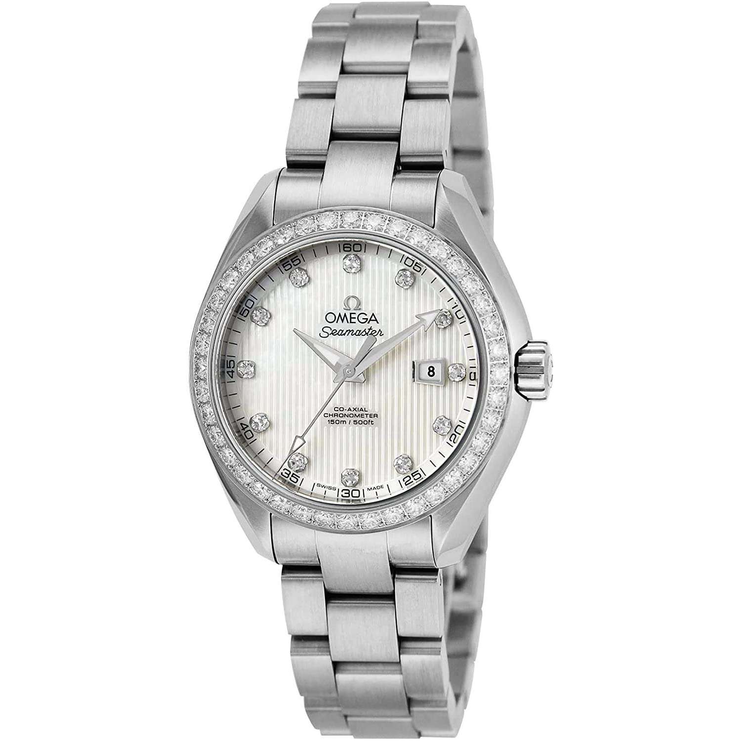 OMEGA SEAMASTER CO-AXIAL CHRONOMETER 34MM WOMEN WATCH 231.15.34.20.55.001 - ROOK JAPAN