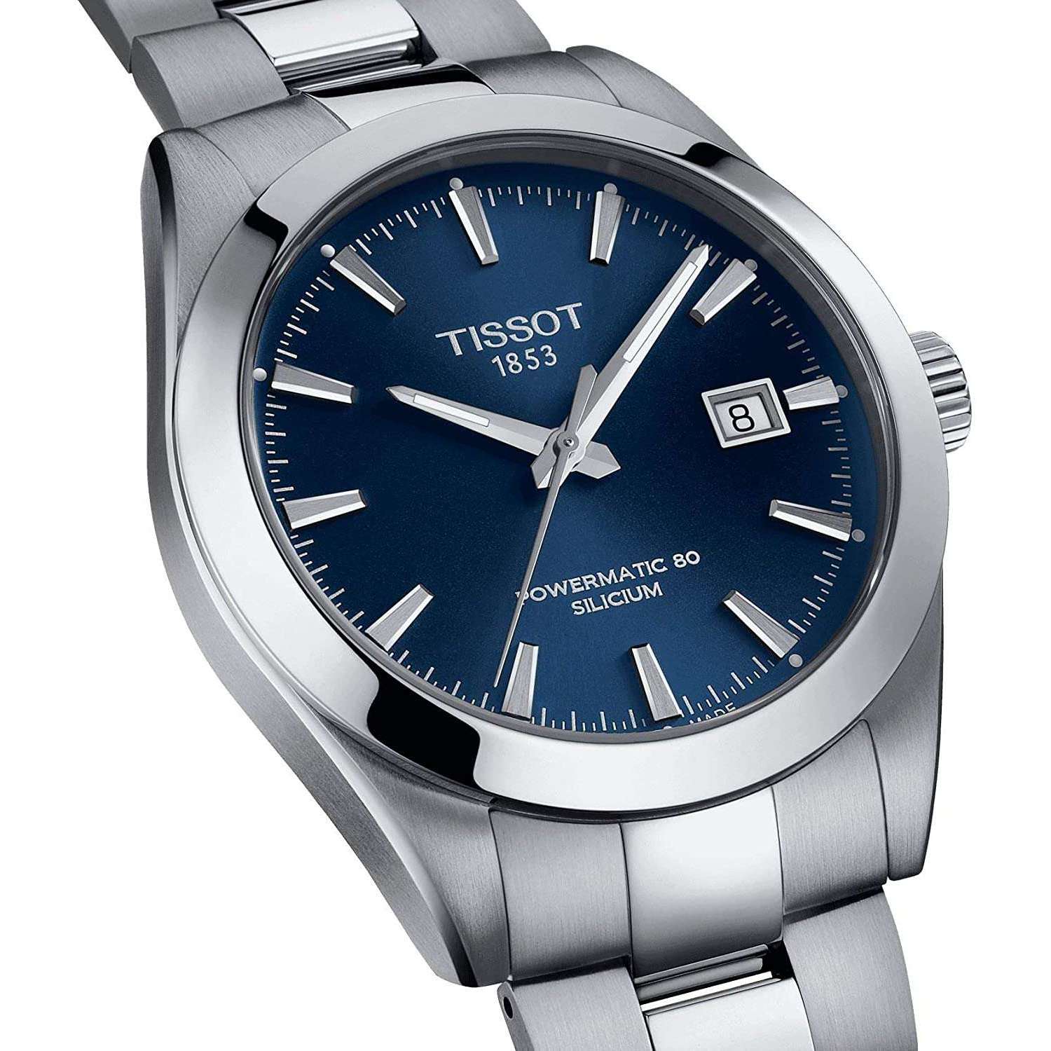 ROOK JAPAN:TISSOT GENTLEMAN POWERMATIC 80 SILICIUM 40 MM MEN WATCH T1274071104100,Luxury Watch,Tissot Gentleman