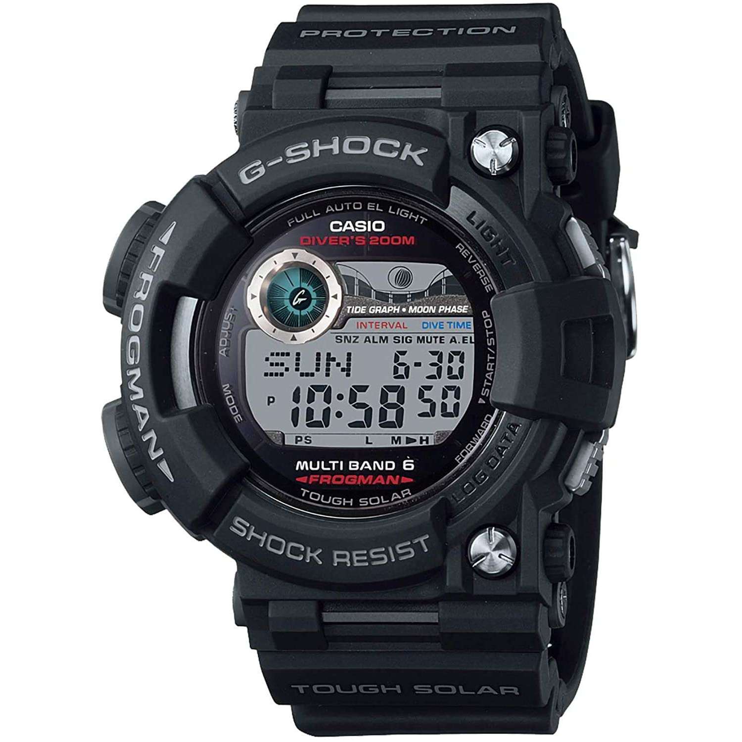 ROOK JAPAN:CASIO G-SHOCK FROGMAN JDM MEN WATCH  GWF-1000-1JF,JDM Watch,Casio G-Shock