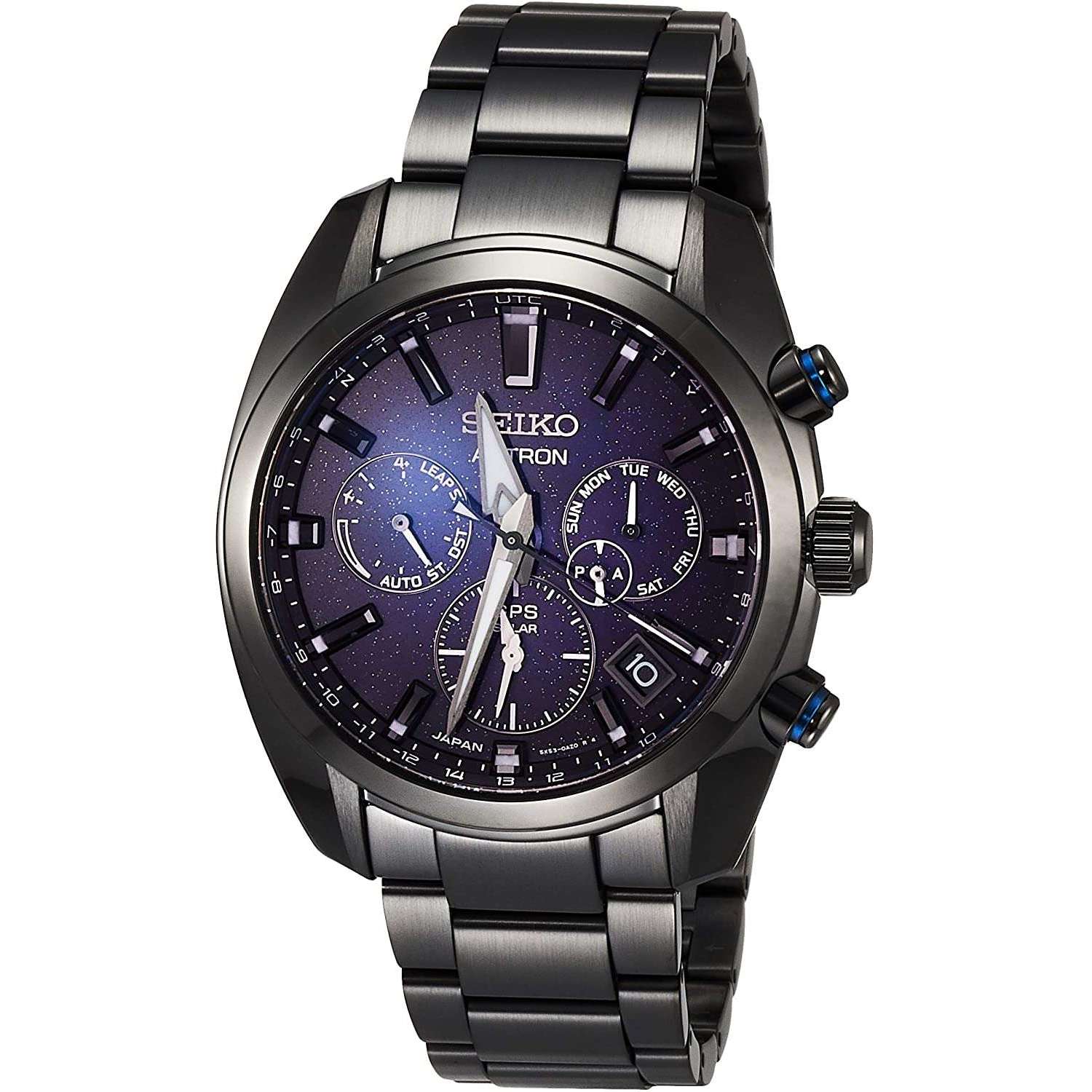 ROOK JAPAN:SEIKO ASTRON GPS SOLAR ALL BLACK MEN WATCH SBXC077,JDM Watch,Seiko Astron