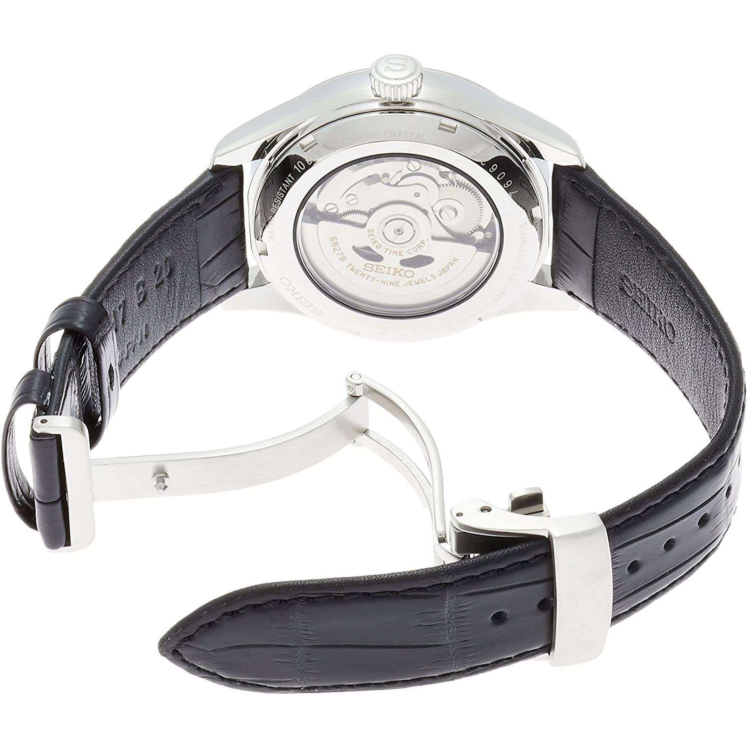 ROOK JAPAN:SEIKO PRESAGE PRESTIGE LINE MECHANICAL TITANIUM SAPPHIRE GLASS MEN WATCH SARW035,JDM Watch,Seiko Presage