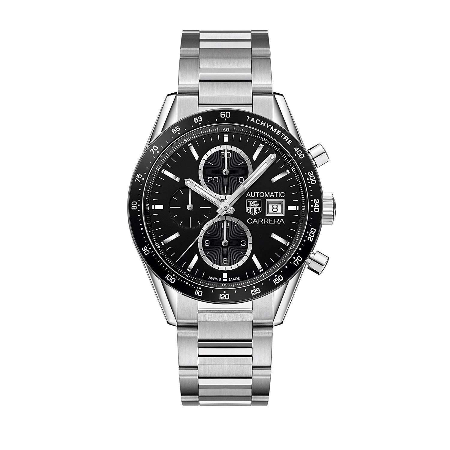 ROOK JAPAN:TAG HEUER CARRERA AUTOMATIC STEEL MEN WATCH CV201AL.BA0723,Luxury Watch,Tag Heuer Carrera