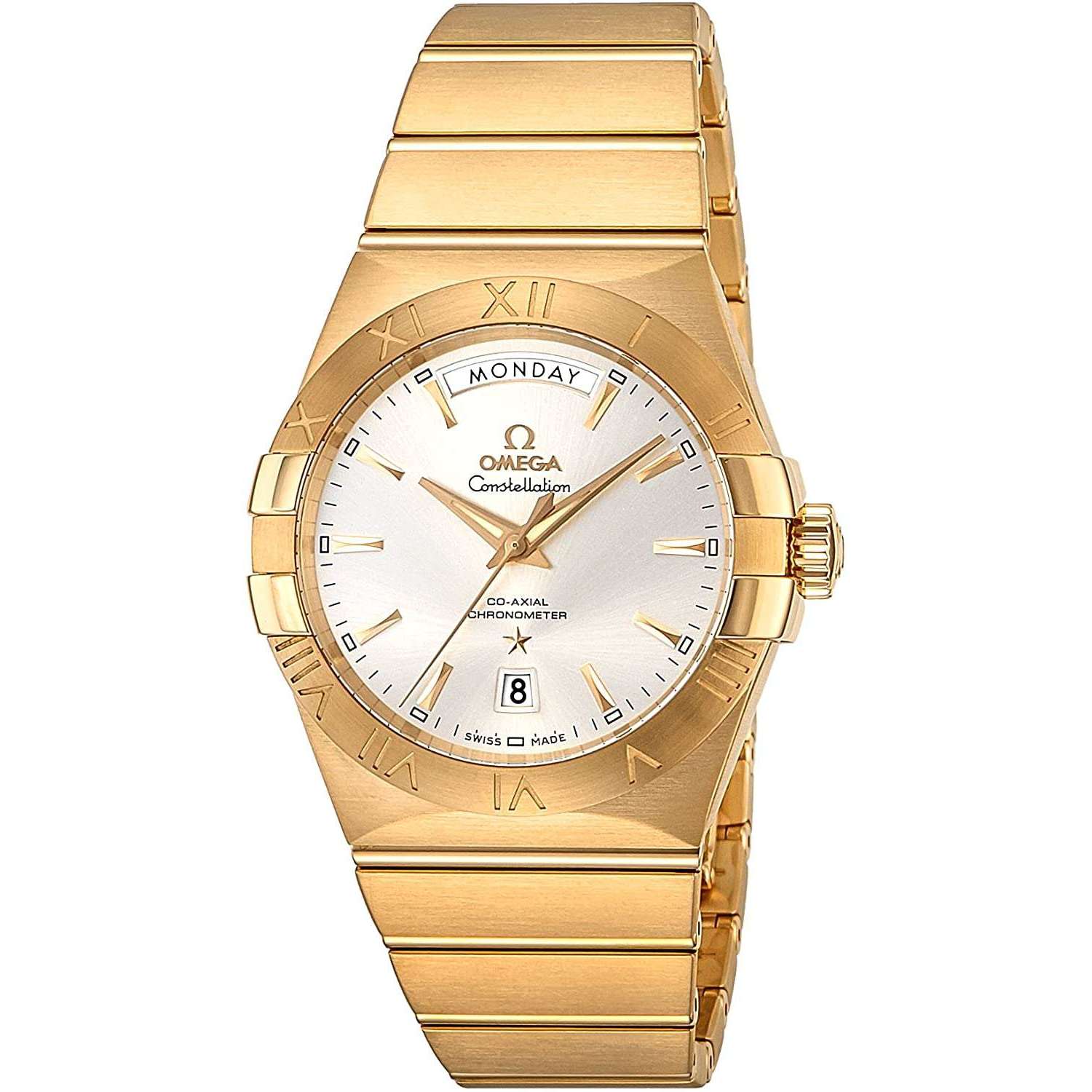 ROOK JAPAN:OMEGA CONSTELLATION CO‑AXIAL CHRONOMETER 38 MM MEN WATCH 123.50.38.22.02.002,Luxury Watch,Omega