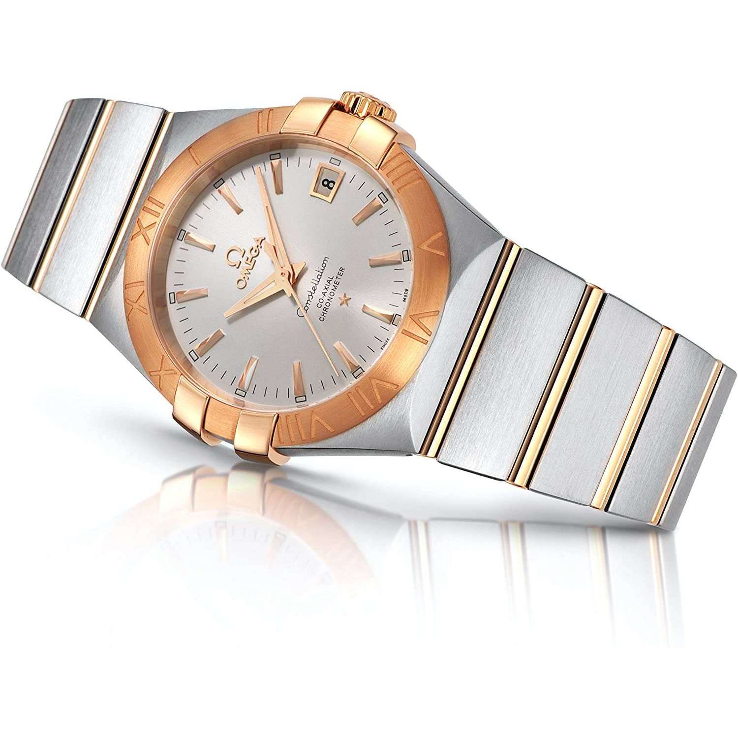 ROOK JAPAN:OMEGA CONSTELLATION CO-AXIAL CHRONOMETER 35 MM MEN WATCH 123.20.35.20.02.001,Luxury Watch,Omega