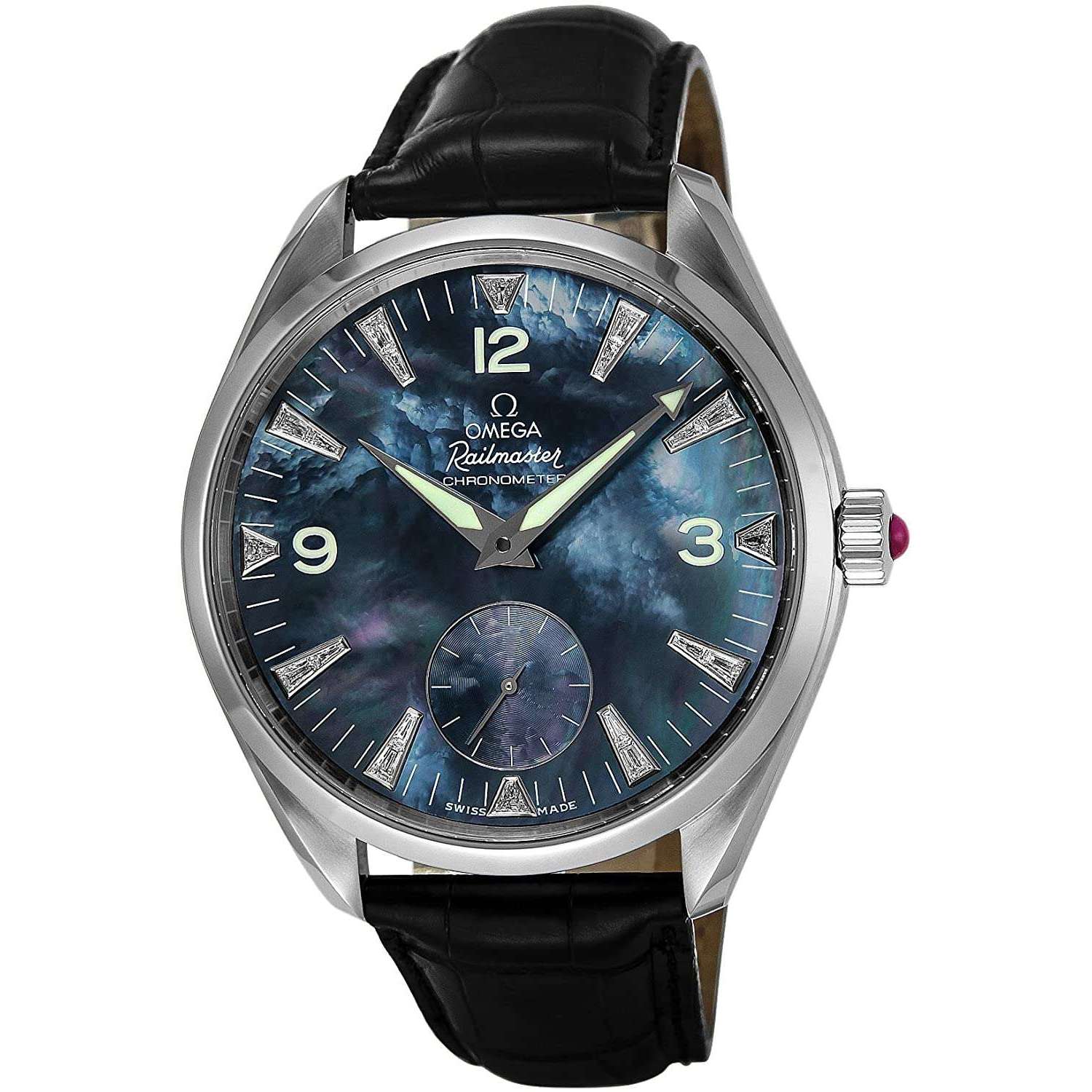 ROOK JAPAN:OMEGA SEAMASTER RAILMASTER CHRONOMETER 48 MM MEN WATCH 2806.72.31,Luxury Watch,Omega