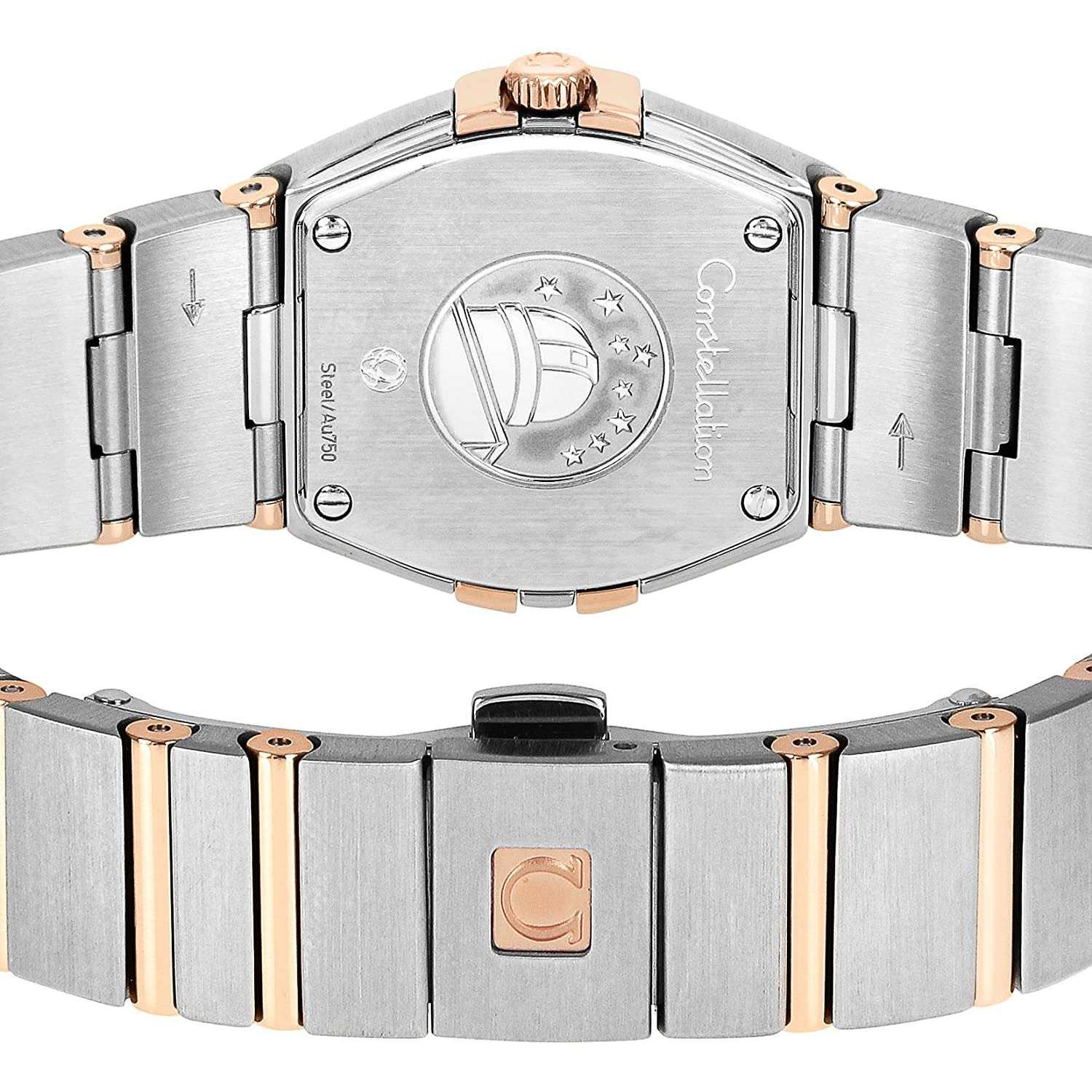 ROOK JAPAN:OMEGA CONSTELLATION QUARTZ 24 MM WOMEN WATCH 123.20.24.60.55.007,Luxury Watch,Omega