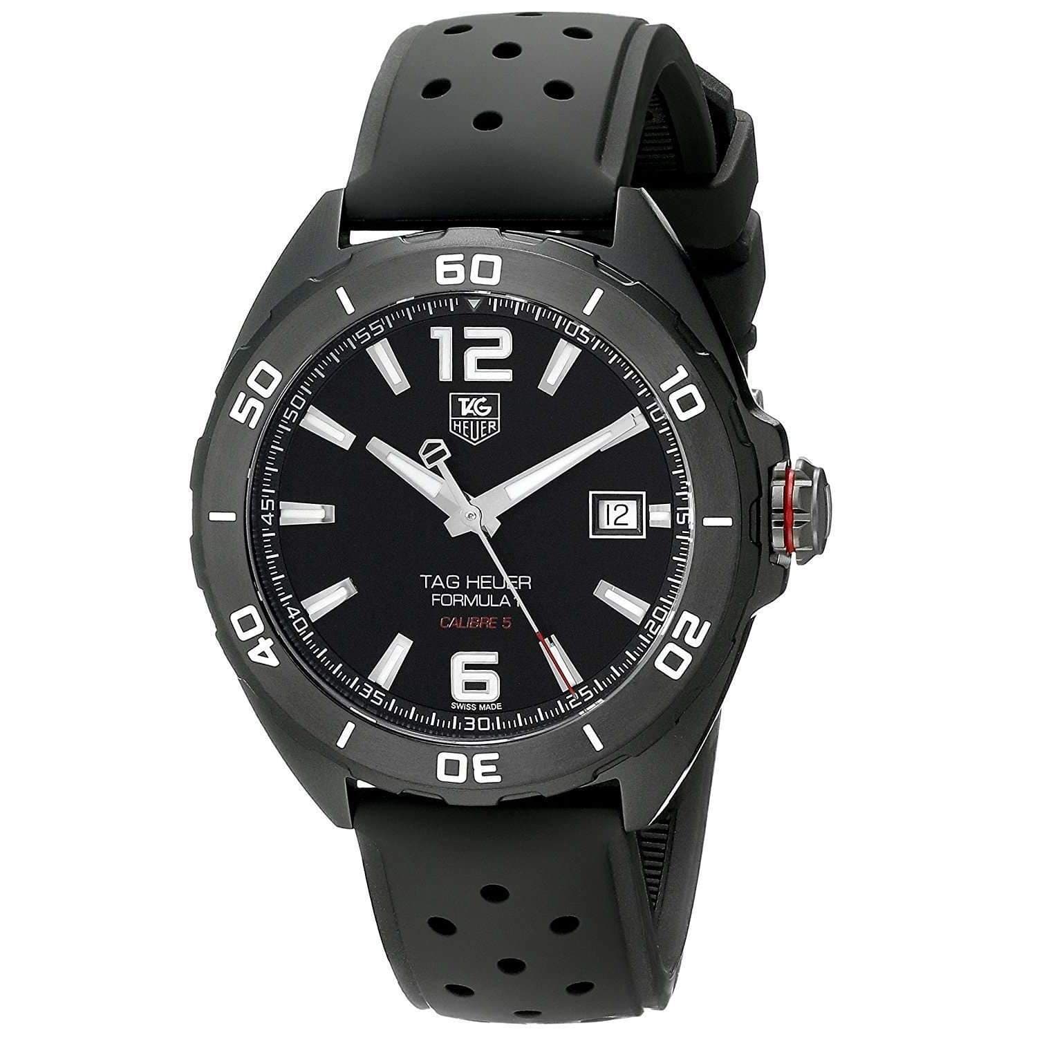 ROOK JAPAN:TAG HEUER FORMULA 1 AUTOMATIC BLACK TITANIUM MEN WATCH WAZ2115.FT8023,Luxury Watch,Tag Heuer Formula 1