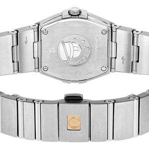 ROOK JAPAN:OMEGA CONSTELLATION QUARTZ 24 MM WOMEN WATCH 123.10.24.60.57.002,Luxury Watch,Omega