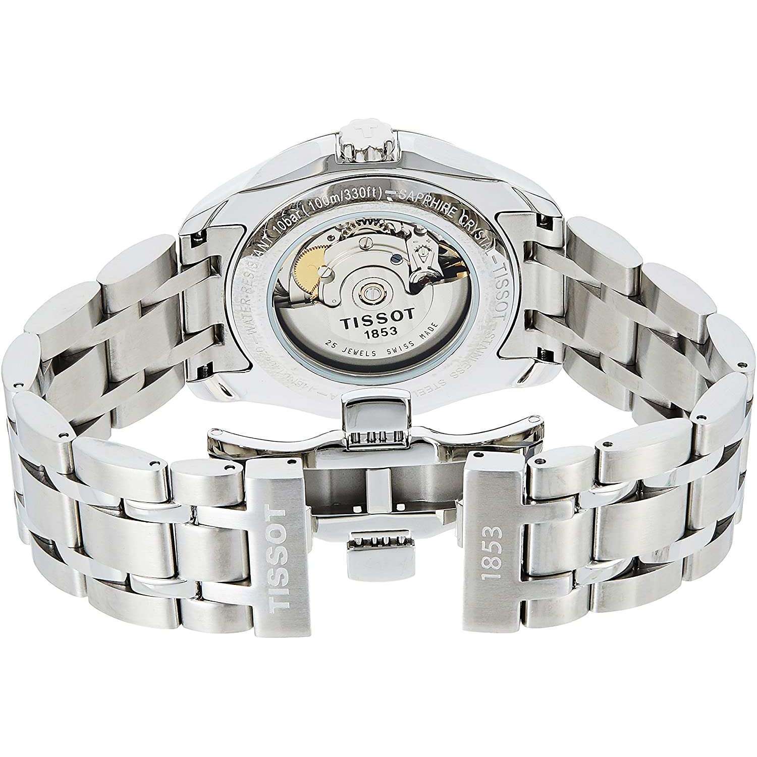 TISSOT COUTURIER AUTOMATIC 39 MM MEN WATCH T0354281103100 ROOK JAPAN