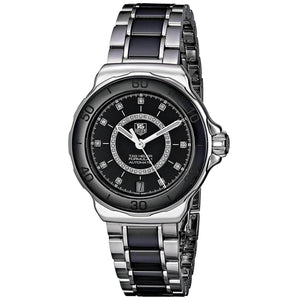 ROOK JAPAN:TAG HEUER FORMULA 1 AUTOMATIC BLACK WOMEN WATCH WAU2210.BA0859,Luxury Watch,Tag Heuer Formula 1