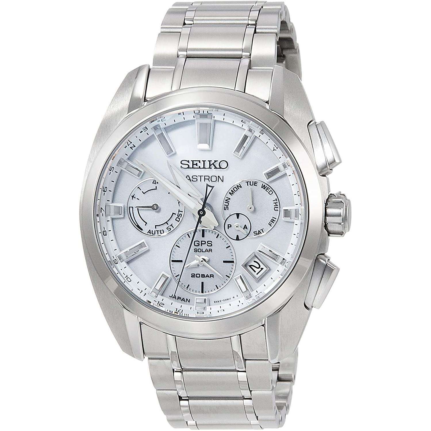 ROOK JAPAN:SEIKO ASTRON GPS SOLAR WORLD TIME DUAL MEN WATCH SBXC063,JDM Watch,Seiko Astron