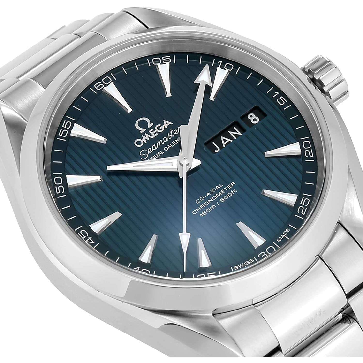 ROOK JAPAN:OMEGA SEAMASTER ANNUAL CALENDAR CO-AXIAL CHRONOMETER 41 MM MEN WATCH 231.10.43.22.03.002,Luxury Watch,Omega