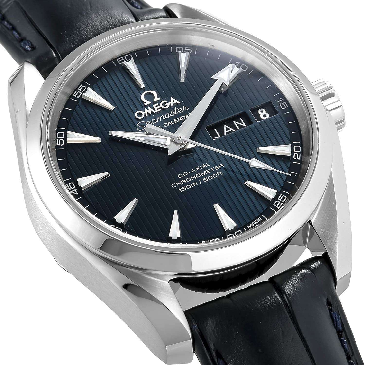 ROOK JAPAN:OMEGA SEAMASTER ANNUAL CALENDAR CO-AXIAL CHRONOMETER 37 MM MEN WATCH 231.13.39.22.03.001,Luxury Watch,Omega