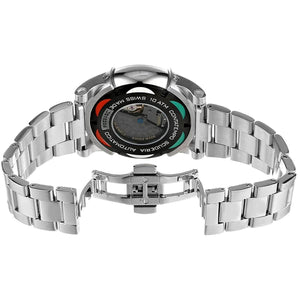 ROOK JAPAN:CT Scuderia Men's CS10203 Analog Display Swiss Quartz Silver Watch,Fashion Watch,CT Scuderia