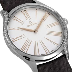 ROOK JAPAN:OMEGA DE VILLE TRESOR QUARTZ 39 MM WOMEN WATCH 428.17.39.60.02.001,Luxury Watch,Omega