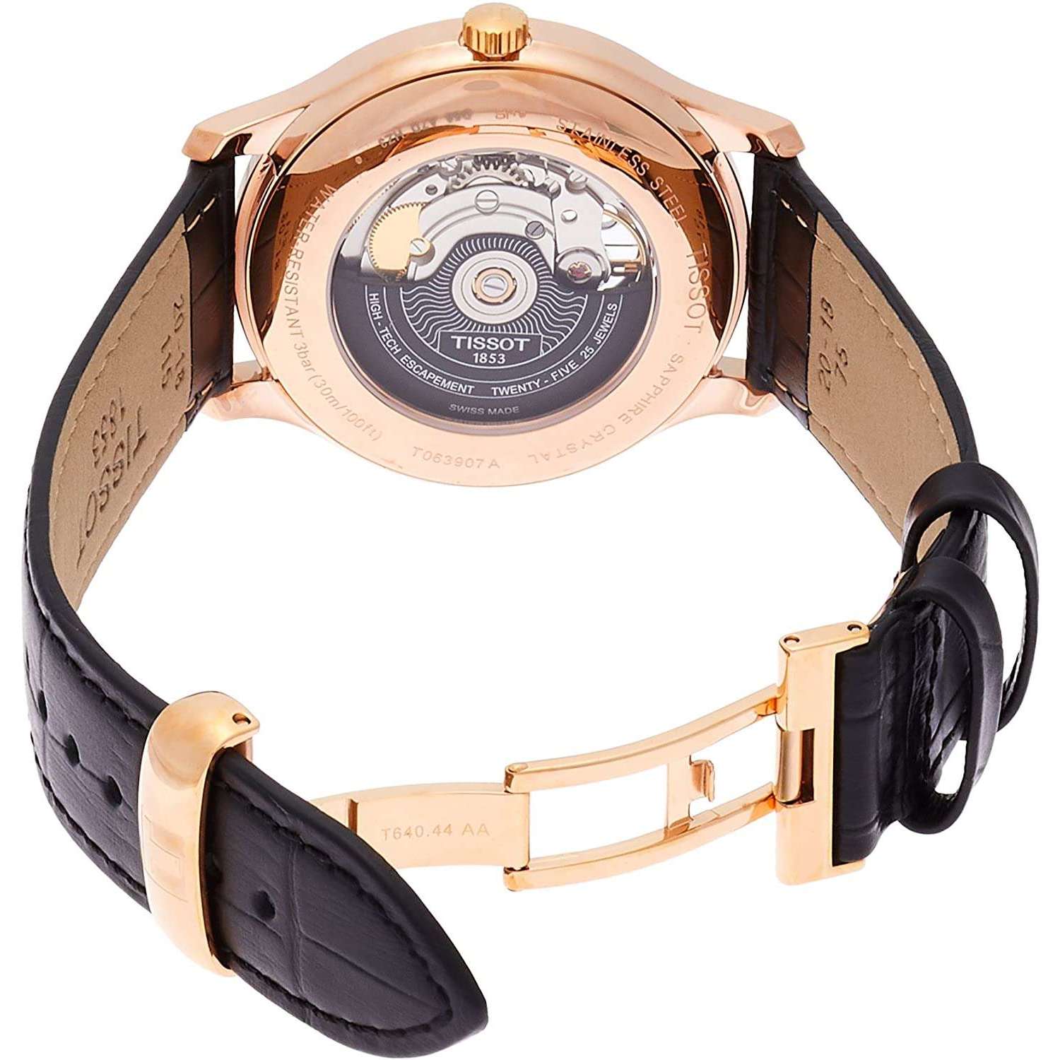 ROOK JAPAN:TISSOT TRADITION POWERMATIC 80 OPEN HEART 40 MM MEN WATCH T0639073606800,Luxury Watch,Tissot Tradition
