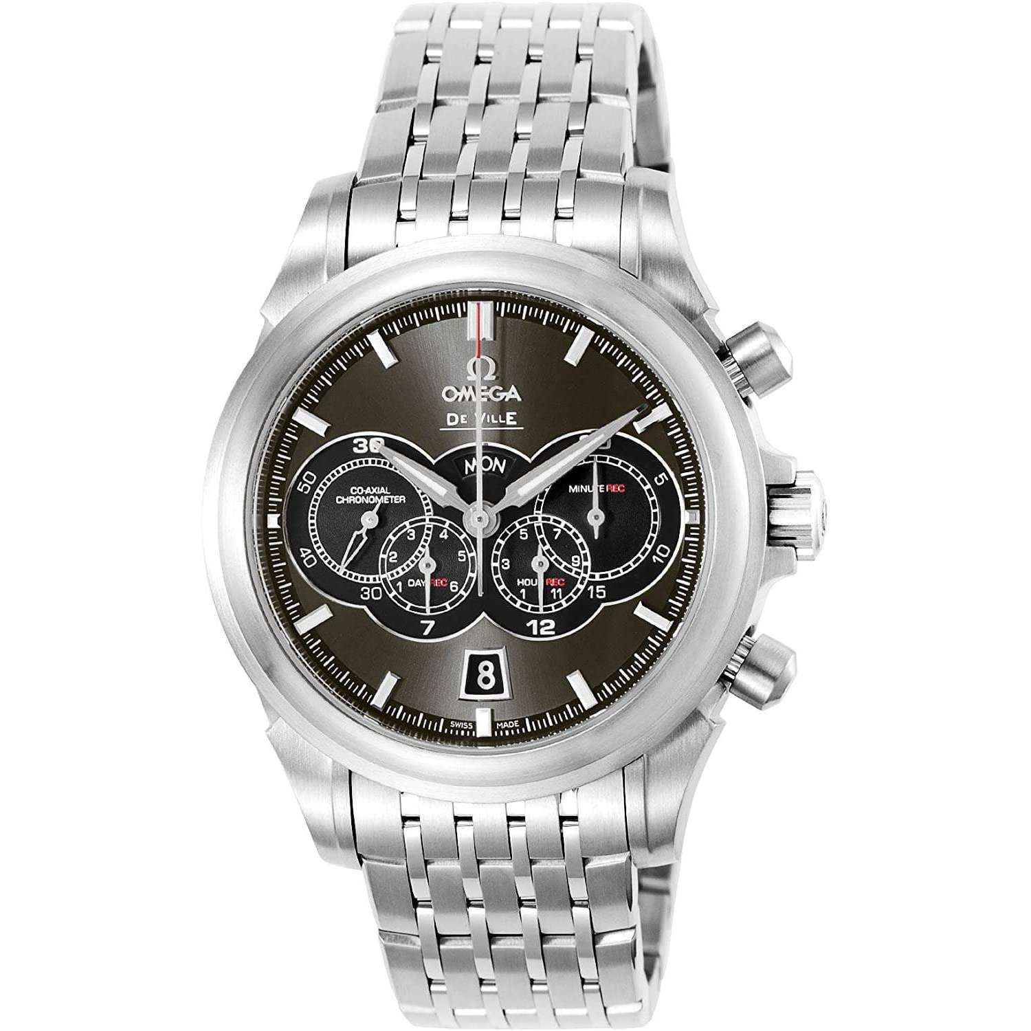 ROOK JAPAN:OMEGA DE VILLE CHRONOSCOPE CO-AXIAL CHRONOMETER 43 MM MEN WATCH 422.10.41.52.06.001,Luxury Watch,Omega