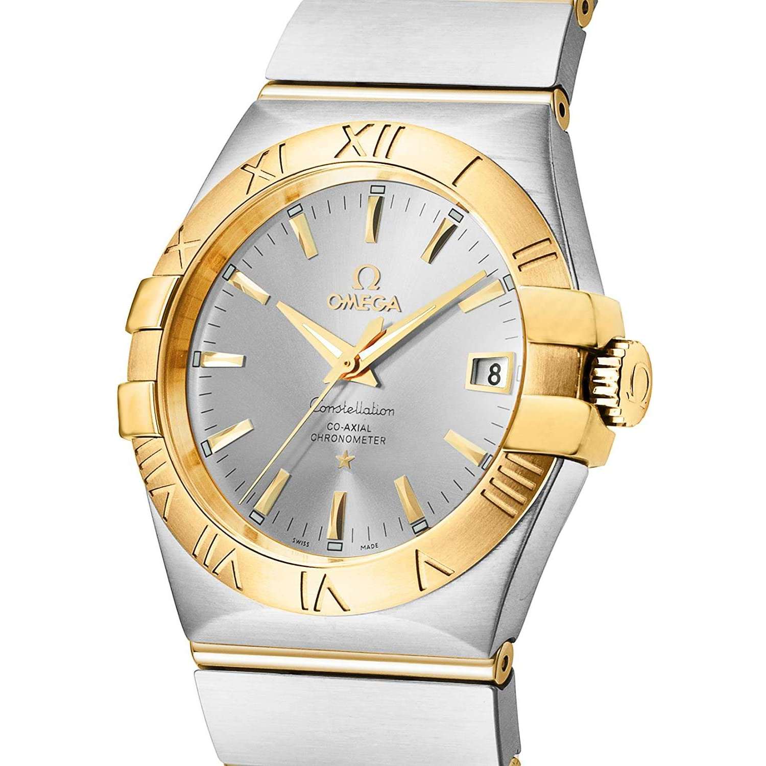 ROOK JAPAN:OMEGA CONSTELLATION CO-AXIAL CHRONOMETER 34.5 MM MEN WATCH 123.20.35.20.02.002,Luxury Watch,Omega