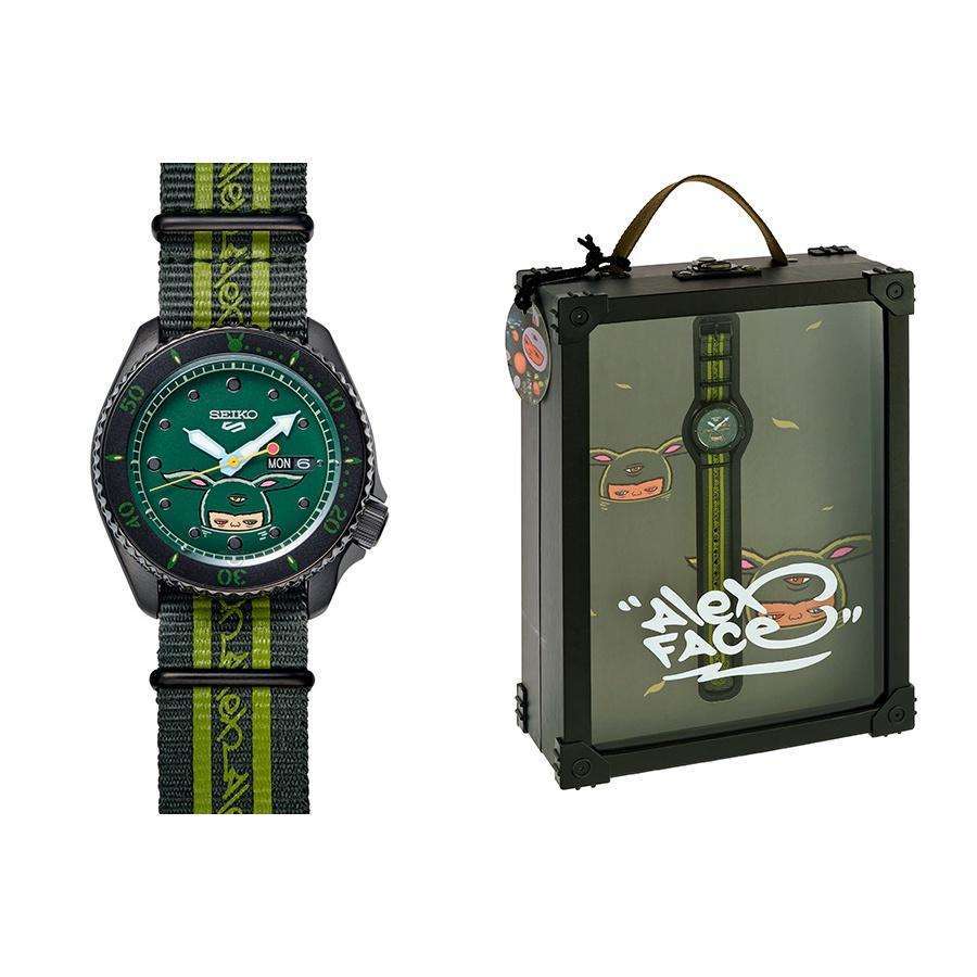 SEIKO 5 LIMITED MODEL ALEX FACE MEN WATCH (500 Limited) SRPG89K-SRPG95K-RPG93K-SRPG91K-SRPG97K - ROOK JAPAN