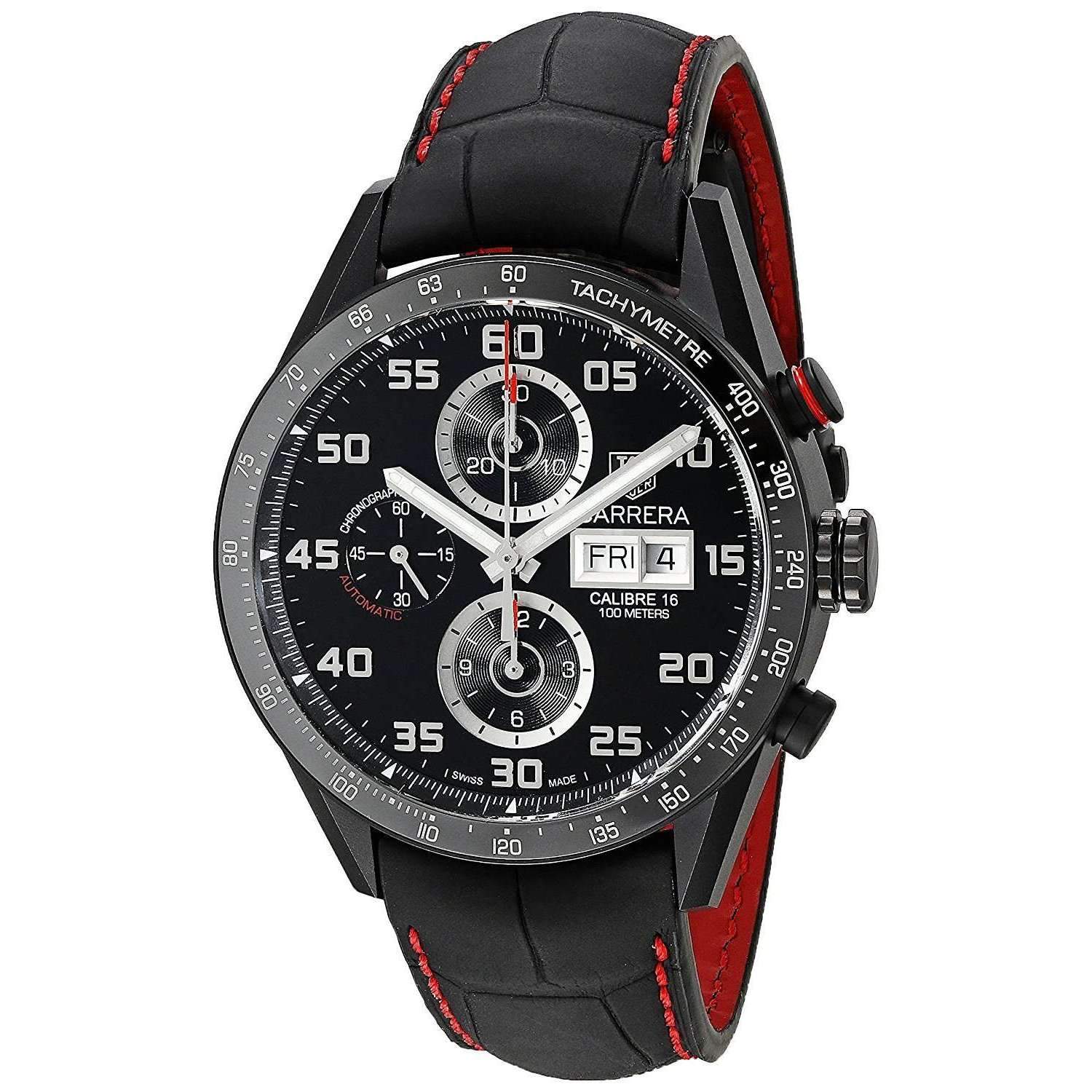 ROOK JAPAN:TAG HEUER CARRERA AUTOMATIC BLACK MEN WATCH CV2A81.FC6237,Luxury Watch,Tag Heuer Carrera