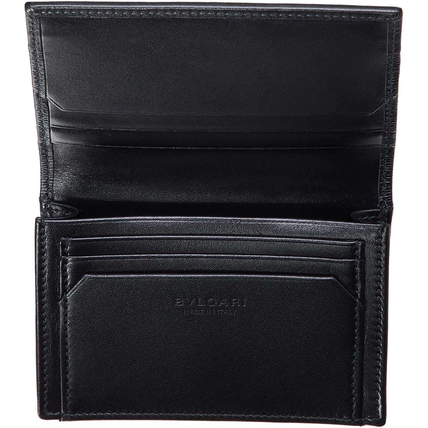 ROOK JAPAN:BVLGARI SERPENTI SCAGLIE BLACK MEN COIN CASE 284223,Accessories,Bvlgari Accessories