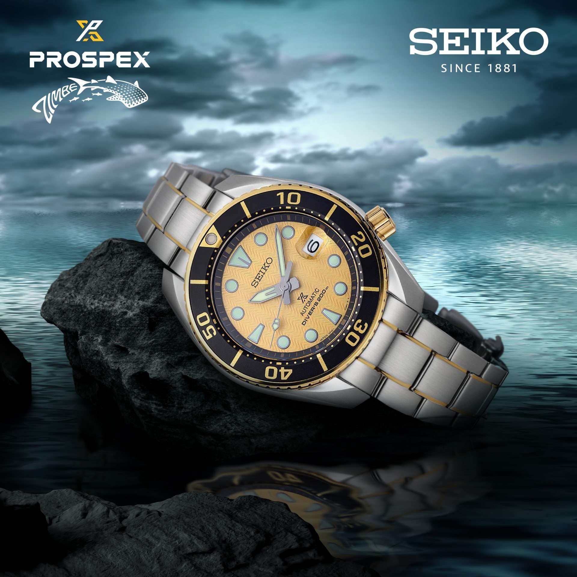SEIKO PROSPEX ZIMBE NO.15 CAPE MANZAMO MEN WATCH (1500 Limited 
