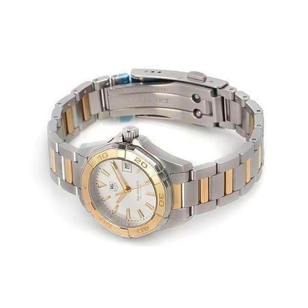 ROOK JAPAN:TAG HEUER AQUARACER QUARTZ TWO TONE WOMEN WATCH WAY1455.BD0922,Luxury Watch,Tag Heuer Aquaracer