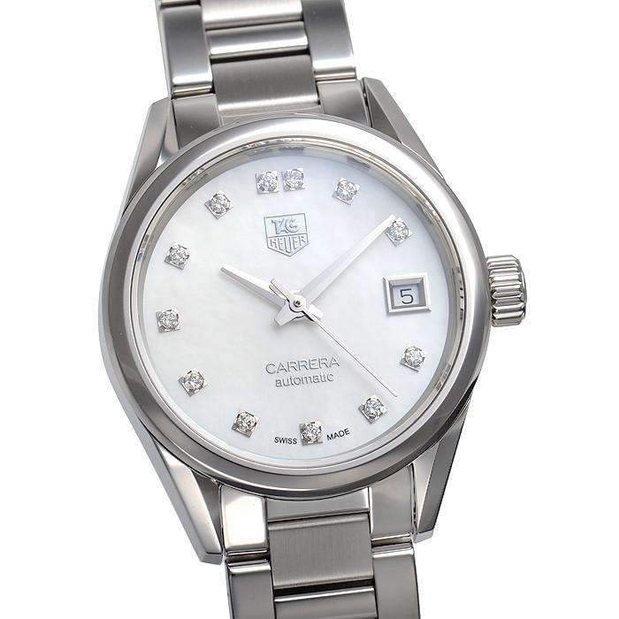 ROOK JAPAN:TAG HEUER CARRERA AUTOMATIC STAINLESS STEEL WOMEN WATCH WAR2414.BA0776,Luxury Watch,Tag Heuer Carrera