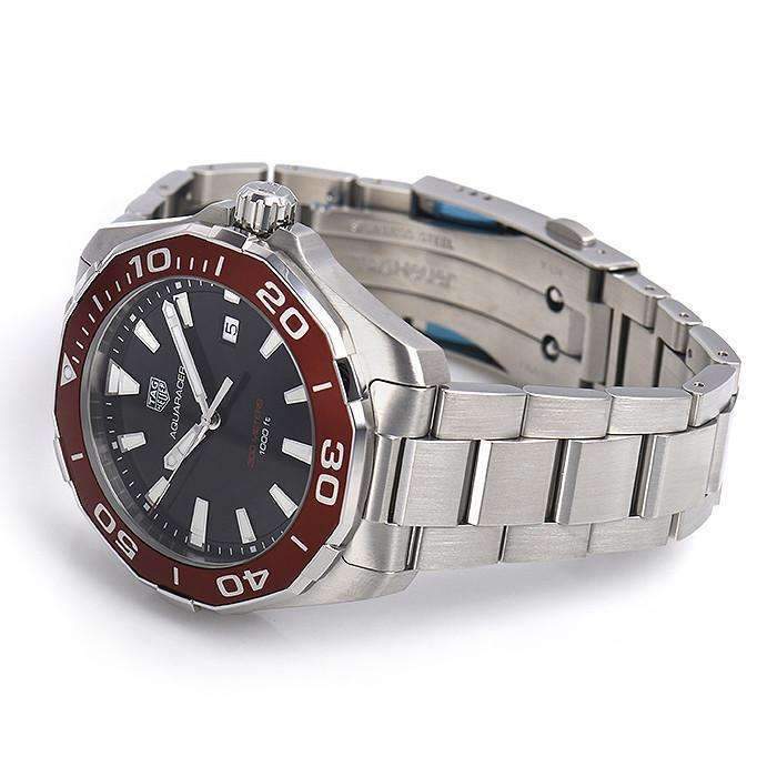 frugter Indskrive Uredelighed TAG HEUER AQUARACER RED ALUMINUM BEZEL MEN WATCH WAY101A.BA0746 - ROOK JAPAN