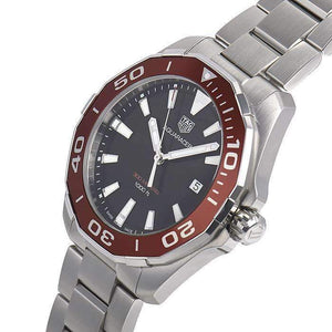 ROOK JAPAN:TAG HEUER AQUARACER RED ALUMINUM BEZEL MEN WATCH WAY101A.BA0746,Luxury Watch,Tag Heuer Aquaracer