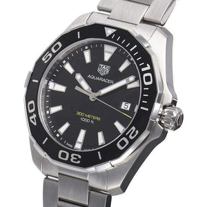 ROOK JAPAN:TAG HEUER AQUARACER BLACK DIAL MEN WATCH WAY101A.BA0746,Luxury Watch,Tag Heuer Aquaracer