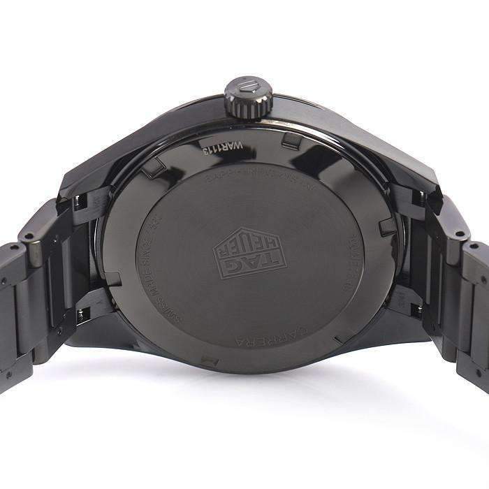 ROOK JAPAN:TAG HEUER CARRERA BLACK TITANIUM CARBIDE COATED MEN WATCH WAR1113.BA0602,Luxury Watch,Tag Heuer Carrera