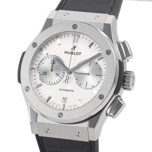 ROOK JAPAN:HUBLOT ClASSIC FUSION CHRONOGRAPH TITANIUM OPALIN 45 MM MEN WATCH 521.NX.2611.LR,Luxury Watch,Hublot